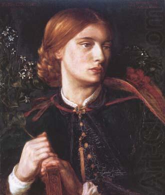 Portrait of Maria Leathart (mk28), Dante Gabriel Rossetti